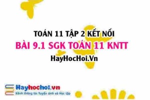 Bài 9.1 SGK Toán 11 Tập 2 Kết nối tri thức: Tính đạo hàm bằng định nghĩa